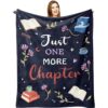Ryubein Book Lovers Gifts, Gifts for Readers Book Lovers, Books Lover Gifts for Women/Men, Books Club Gifts, Bookish Gifts, Bookworm Librarian Teacher Gifts for Women, Reading Blanket 40" X 50"