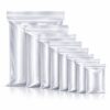 Sabco - 100pcs Grip Seal Bags - Ziplock Bags - Resealable Bags - Small Plastic Bags - Baggies, Jewellery Bags, Sandwich Bags - Small Resealable Bags - Self Seal Bags (10" x 15")