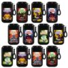 Sacubee 12 Pcs Halloween Mini Hand Sanitizers with Keychain Hand Sanitizer Mist Travel Size Ghost Pumpkin Vampire Holiday Gift for Halloween Party Favor Trick or Treat Basket Decor