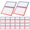 SAFIGLE 150pcs Blank Address Labels for Envelopes with Strong Adhesion and Separation, Self-Adhesive Paper Shipping Address Labels for Mailing and Exchanges