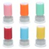 SAFIGLE 6 Pcs Self Inking Teacher Reward Stamps Set for Classroom Use Providing Praise and Motivating Students with Small PVC French Reward Stamps for Homework