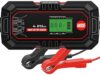 Sailvono 4A Car Battery Charger, 6 V/12 V Fully Automatic Car Battery Charger with Temperature Compensation, Battery Care with Reconditioning Mode and AGM Option for Car Motorcycle Batteries