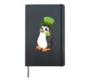 Saint Patrick s Day penguin St. Patrick s Day Hardcover Journal, Black