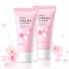 Sakura Facial Cleanser 2 Pack, 50g Cherry Blossom Foaming Face Wash