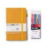 SAKURA Gelly Roll Moonlight 25 Pack and Dotted A5 Notebook Japanese Kerria