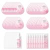 Sakura Skin Care Kit, 60pcs Minis Travel Skincare Set ,Korean Skincare Products for Face, Teen Girl Gifts Trendy Stuff Women
