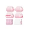 Sakura Travel Skincare Set, 60 Piece Complete Mini Size Facial Care Kit, Portable Hydrating Women‘s Beauty Travel Essentials Set Including Cleanser, Toner, Lotion, Serum, Eye Cream, Cream