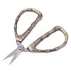 Saluaqui Embroidery Scissors Uk Embroidery Scisso Vintage Sewing Shears Premium Stainless Steel Art Work Scissors for Dressmaking Ergonomic Handle Design for Crafts and DIY (Bamboo breast)