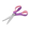 Saluaqui Embroidery Sewing Scissors ErgoCraft High Hardness Lace Patterned Stainless Steel Sewing Scissors Suitable for Fabric Pattern Making Leather and Cardboard DIY Tools Comfortable