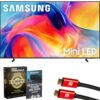 Samsung 65" Mini LED M70H 4K 3840x2160 Vision AI Smart TV, Titan Black (2026) UN65M70HAFXZA Bundle with 1 YR CPS Enhanced Protection Pack, 6FT HDMI Cable and Deco Gear Home Theater Beginner's Guide
