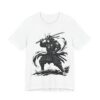 Samurai Warrior Ink Wash Painting - Tshirt