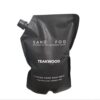 Sand and Fog, PREMIUM (REFILL BAG) Liquid Hand Soap, Scent: TEAKWOOD (Cleans and Nourishes Skin, made with Aloe) - 34oz REFILL BAG ONLY