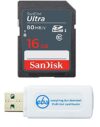SanDisk 16GB Ultra SD Card Class 10 for Digital Cameras SDSDUNS-016G-GN3IN