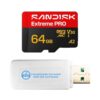 SanDisk Micro 64GB Extreme Pro U3 V30 SDXC Memory Card SDSQXCU-064G-GS6MA