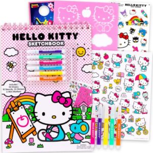 SANRIO Hello Kitty and Friends Sketchbook Set - Bundle Doodle Book