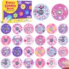 Sauyoza 52 Pack Retro 2000s Party Favors Fidget Spinner for Kids Birthday, Millennium Themed Fidget Spinner Bulk for Classroom Rewards, Goodie Bag Stuffers, Nostalgic Early 2000s Party Supplies
