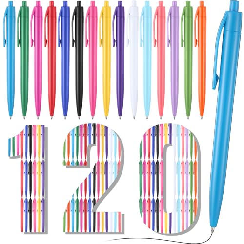 Sayglossy 120 Pcs Art Pastel Retractable Black Gel Pens Bulk 1.0mm Aesthetic Black Ink Pens Cute Office Desk Accessories Stationery Home Work Essentials Nurse Supplies for Office Birthday Gifts