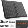 SBASE 21W Foldable Solar Panel Battery Charger Kit