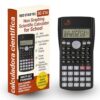 SC-216 Non-Graphing Scientific Calculator, Middle/High School, Fraction Key