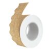 Scalloped Bulletin Board Borders Back-to-School Bulletin Board Stickers Decorations Burlap Border Trim Scalloped Border Trim Burlap for Classroom Decorations