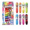 Scentos Scented Jumbo Markers 8 Pack, With Fruit Scent, 8 Colors, Different Fruity Each, Washable Markers, Marker for Kids, Kid Approved, Non Toxic Chunky, Design for Little Hands, Super Washable Ink.