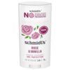 Schmidt's, Rose Vanilla Deodorant, 2.65 Ounce