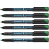 Schneider Maxx 224 M Permanent Marker Pen 1.0mm Medium Line, Green 6 Pack
