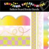 Schoolgirl Style Rainbow Pastel Bulletin Board Border Bundle, 22 x 3 inches, 3 Designs, 39 Feet Each