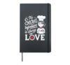 School Lunch Lady School Worker Cafeteria Lady Chef Cook Hardcover Journal, Black
