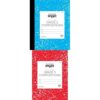 School Smart Skip-A-Line Ruled Composition Book, Grade 2, Blue, 100 Pages Skip-A-Line Ruled Composition Book, Grade 3, Red, Bundle
