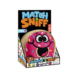 Schylling Match 'N Sniff Sweet & Smelly - Fun Family Matching Game for 2 to 5 Players - Smell, Sniff, Guess, Match - Ages 5 and Up - One Game