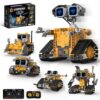 Sciencow STEM Robot Building Kit, 5-in-1 Remote Control Building Toys Kit,Chirstmas Birthday Gift for Boys Ages 8 9 10 11 12 13 14