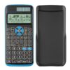 Scientific Calculators,Rudnia Calculator Desktop with 4-line Display,10+2 Digits and 552 Function Calculator,School Supplies for Middle High School and College Students (Black)