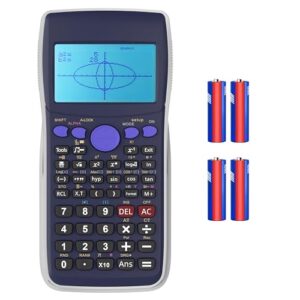 Scientific Calculators with Graphing Functions, IPepul 10 Modes Math Calculator for High School and College Students, Teachers, Office, Algebra, Geometry, Statistics, School Supplies