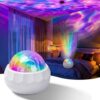 SCLWSS Autism Sensory Light Projector, USB-Powered, Ceiling Projection, Calming Effects, Multicolor, Plastic, Medium