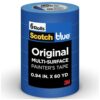 ScotchBlue Original Multi-Surface Painter's Tape 1 Inch Wide, 6 Rolls
