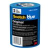 ScotchBlue Original Multi-Surface Painters Tape, 2 Inch Wide (1.88 in. x 60 Yds), 3 Rolls, Blue, Paint Tape Protects and Removes Easily, Masking Tape for Indoor and Outdoor Use (2090-48EP3)