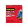 Scotch Book Tape, 1.5 in x 540 in, 1 Roll
