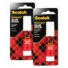 Scotch Glue Stick, .53 oz, Acid Free and Non-Toxic (6015) (Pack of 2)