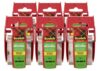 Scotch Heavy Duty Moving Packing Tape, Clear, Makes Packing Easier & Quieter, 1.88 in. x 22.2 yd., 6 Tape Roll with Dispensers