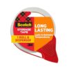 Scotch Long Lasting Storage Shipping Packaging Tape, 1.88" x 38.2 yd, 1 Roll with Dispenser (3650S-RD-ESF)