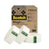 Scotch Magic Greener Tape, 0.75 in .x 900 in., 3 Rolls