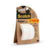 Scotch Paper Tape, 3/4 in x 600 in, 2 Rolls