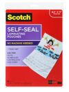 Scotch Self-Seal Laminating Pouches, 9.0 in x 11.5 in Letter Size, Easy to Use and No Laminator Needed, 10 Pack
