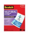 Scotch Self-Seal Laminating Pouches, No Laminator Needed, Letter Size 9.0 in x 11.5 in, 25-Pack