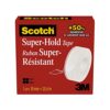 Scotch Super-Hold Tape, 1 Rolls, 19 mm x 25.4 m - 50% More Sticking Power Compared To Crystal Tape, Clear Sticky Tape, Strong and Secure Seal for Christmas Cards and Presents