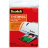 Scotch Thermal Laminating Pouches, Laminate Homemade Ornaments, Christmas Banners and Gift Tags, 5 Mil, 20-Pack Photo Size Laminating Sheets 5 x 7 Inches, Clear