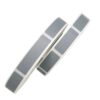 Scratch Off Sticker Labels 2 Rolls Gray Scratch Off Stickers 10x38mm 1000Pcs/Roll for DIY Cards Gifts