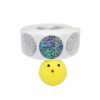 Scratch Off Sticker Labels 500pcs Round Scratch Off Stickers Holographic Laser Labels for DIY Cards Gifts