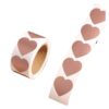 Scratch Off Sticker Labels DIY Scratch Off Stickers 600pcs Heart Labels for Games Crafts Stationery